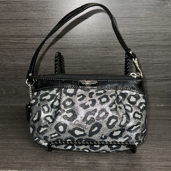 Coach Handbags - ✨ Coach Ocelot Wristlet Leopard Print  *Please see details* ✨